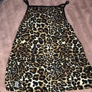 Cheetah print tank